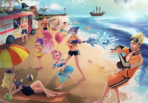 ArtStation - Mobile Legends 2020 Summer Party - Fan Art