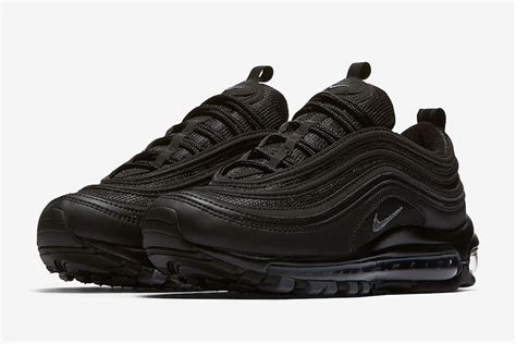 Wmns Nike Air Max 97 'Triple Black' - DELTITECH | Nike air max 97, Nike ...