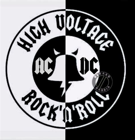 AC/DC - High Voltage | Rock band logos, Acdc, Acdc tattoo