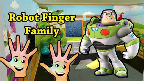 Robot Cartoon Finger Family Nursery Finger Family Rhymes For Children | Top Rhymes - YouTube