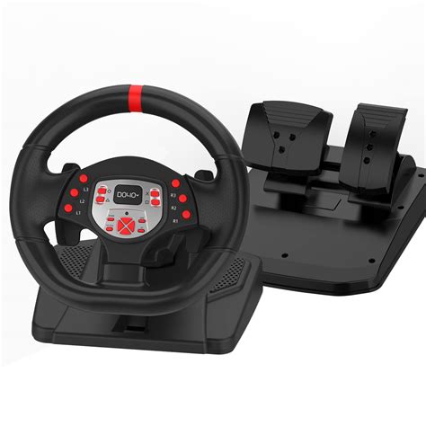 NBCP Racing Wheel,PS4 Steering Wheel Plug and Play Gaming Driving ...