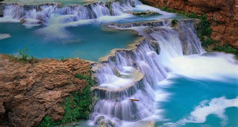 fotografias: Beaver Falls in the Grand Canyon, Arizona -- Ron Watts /Photolibrary