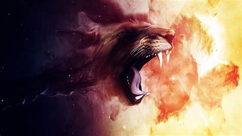 Lion Roaring Wallpapers - Top Free Lion Roaring Backgrounds ...