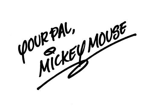 What Disney Character Autographs Look Like | Oh My Disney | Disney characters signatures, Disney ...