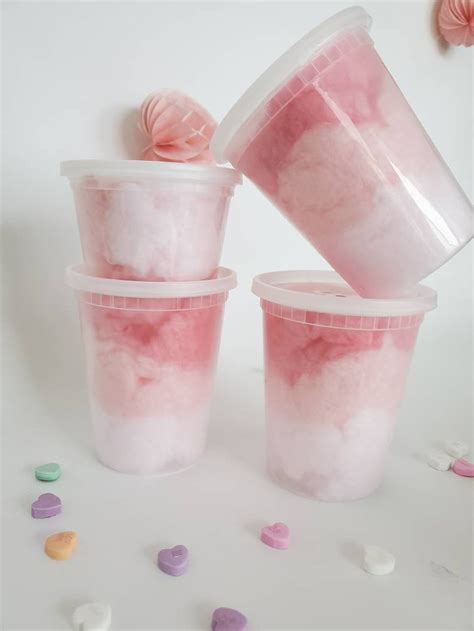 Tub of Cotton Candy Cotton Candy Party Favors Gourmet Cotton - Etsy