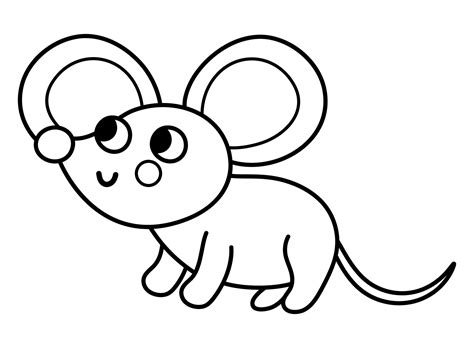 Mouse Clip Art Black And White