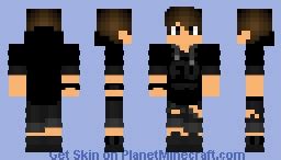 cool black bad boy Minecraft Skin