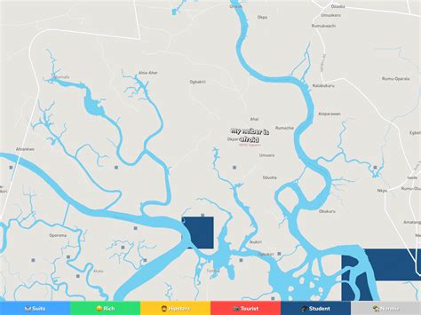 Port Harcourt Neighborhood Map