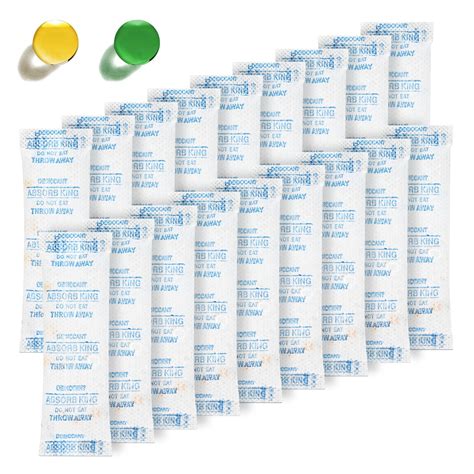 Buy Silica Gel Packs – 150 Packs 5 Gram Desiccant Packs, Moisture Absorbers for Food Storage ...