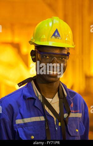 Kansanshi copper mine smelter Stock Photo - Alamy