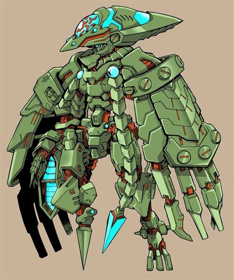 Mecha anime, Concept art, Mech