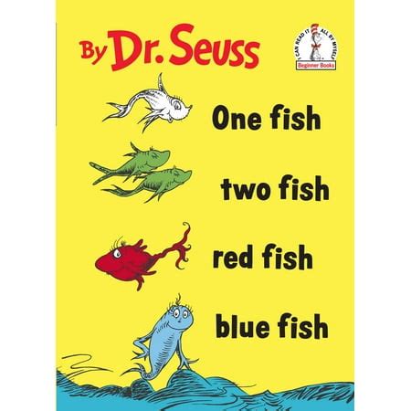 One Fish Two Fish Red Fish Blue Fish - Walmart.com