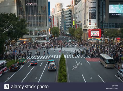 Aerial View Shibuya Crossing Shibuya Stock Photos & Aerial View Shibuya Crossing Shibuya Stock ...