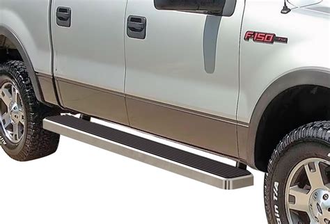 iStep 6 Inch Running Board 2004-2008 Ford F-150 Supercrew Cab Hairline ...