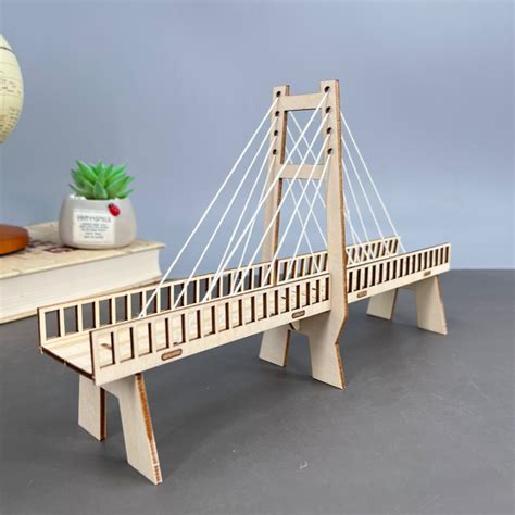 Ages: 8+ A cable-stayed bridge is a bridge that has one or more columns ...