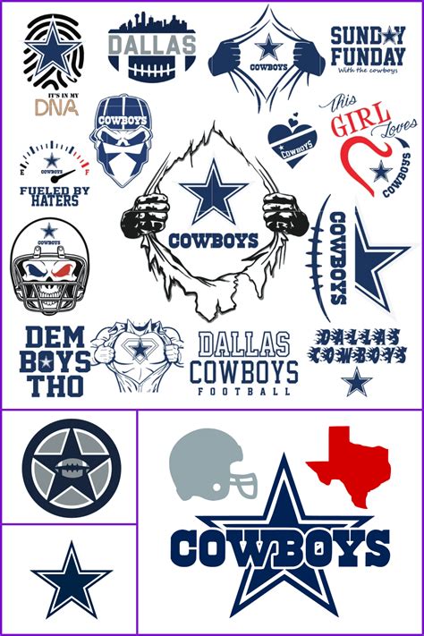 Dallas Cowboys Svg Bundle, Cowboys Svg, Dallas Cowboys Logo, Dallas Clipart, Football SVG Bundle ...