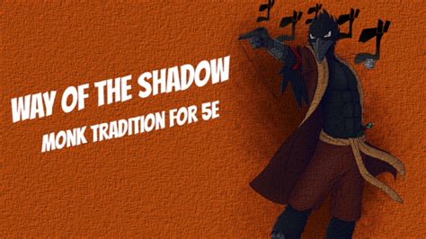 Way of the Shadow Guide | Shadow Monk 5E - Nerds & Scoundrels