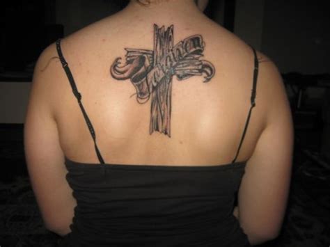 Tribal Cross Tattoos for Women