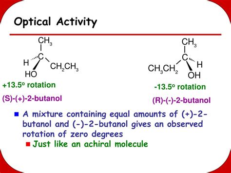 PPT - Optical Activity PowerPoint Presentation, free download - ID:726103