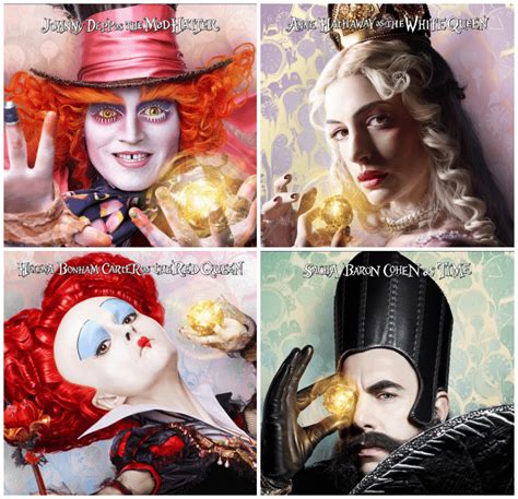 See and Meet the Cast of Alice Through the Looking Glass