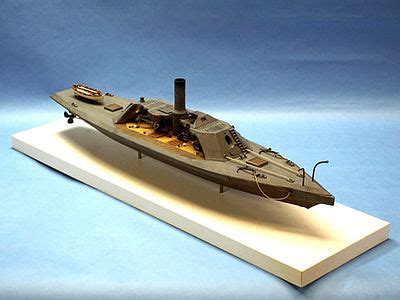 CSS Albemarle Confederate Ironclad Warship Plastic Model Military Ship Kit 1/96 #96006 by ...