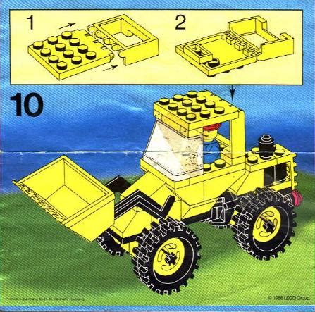 LEGO 6658 Bulldozer Instructions, Town - Construction