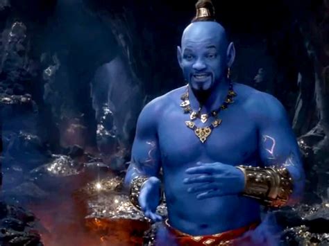 New promo of ‘Aladdin’ finally shows Will Smith as blue genie - Life ...