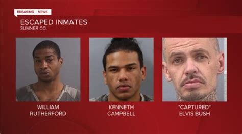 All three inmates captured after escape from the Sumner Co. Jail