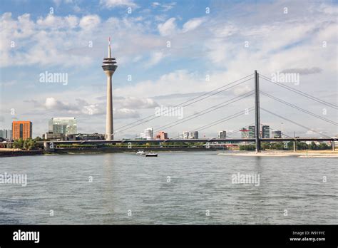 Rheinturm in Dusseldorf - Germany Stock Photo - Alamy