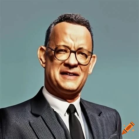 Tom hanks in a stylish suit on Craiyon