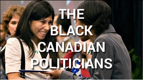 Black Canadian Politicians: True Trail Blazers - African Dynamo