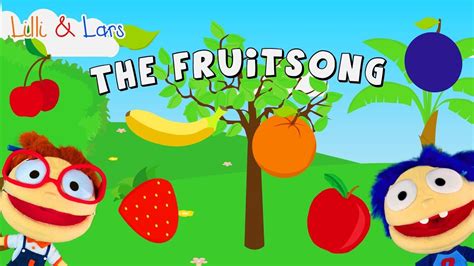 FRUIT SONG for children with lyrics - original nursery rhymes songs ...