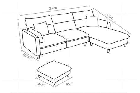 Kích thước sofa góc đẹp phổ biến hiện nay