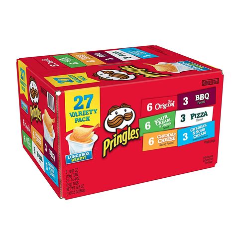 Pringles Snack Stacks Variety Pack, 27 count as low as $7.63! ($0.28 each) - Become a Coupon Queen