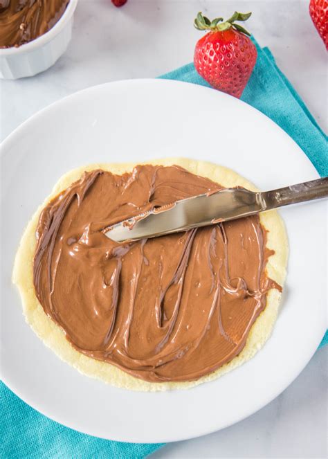 Nutella Crepes - Dinners, Dishes, and Desserts