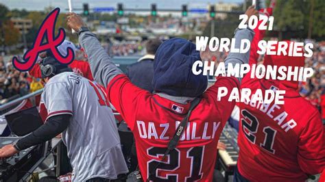 Atlanta Braves World Series Parade 2021 - YouTube