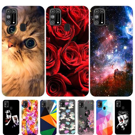 Samsung M31 Case Silicone TPU Soft Back Cover Phone Case Samsung Galaxy ...