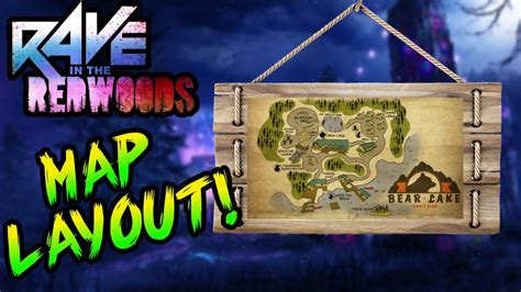 NEW "RAVE IN THE REDWOODS" MAP LAYOUT REVEALED! - BEAR LAKE ...