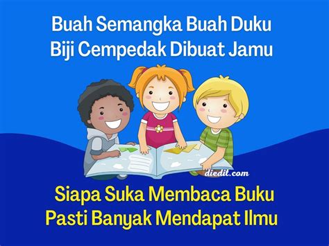 100 Pantun 1 Bait tentang Nasihat, Pendidikan, Cinta, Lucu | diedit.com