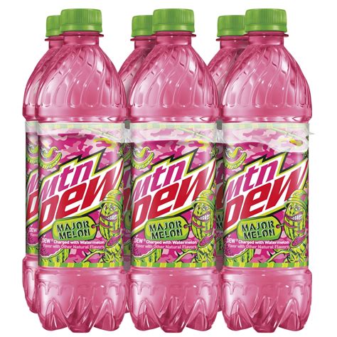 FRESH 6 Pk 16.9oz Mountain Dew Watermelon soda - Soda Emporium