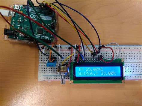 Temperature and Humidity Sensor | Arduino Project Hub