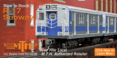 Product Spotlight - MTH HO R-17 Subway Sets With Proto-Sound 3.0 | MTH ELECTRIC TRAINS