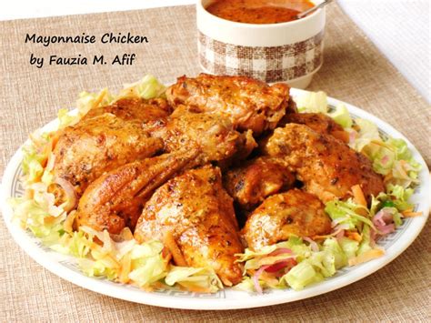 Mayonnaise Chicken - Fauzia’s Kitchen Fun