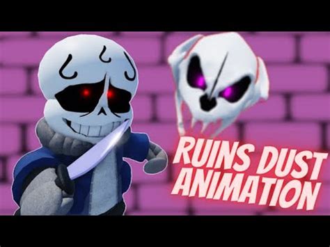 Roblox Ruins Dust Sans Animation // Roblox: Undertale Animation - YouTube