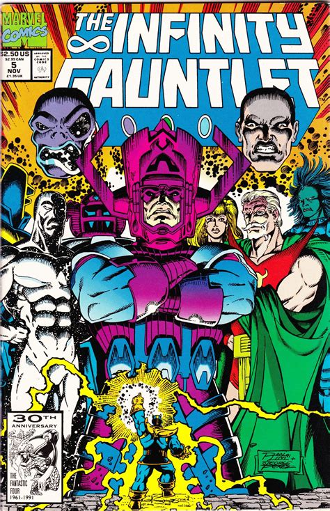 Infinity Gauntlet #5 November 1991 Marvel Comics Grade NM | Marvel comics covers, Comics, Comic ...