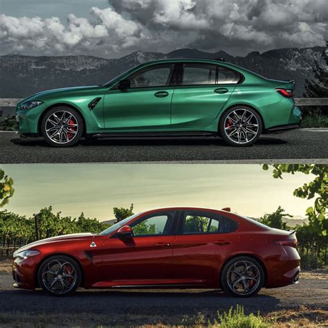 Watch the BMW M4 Competition Take on the Giulia Quadrifoglio