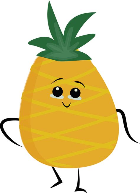 Download Pineapple, Fruit, Face. Royalty-Free Vector Graphic - Pixabay