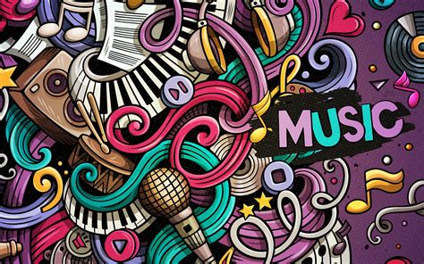 Doodle Music Wallpaper - KoLPaPer - Awesome Free HD Wallpapers