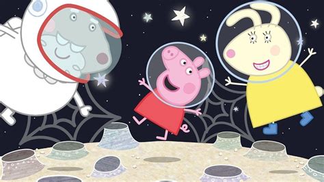 Peppa Pig and Grampy Rabbit in Space 🐷🐰 - YouTube