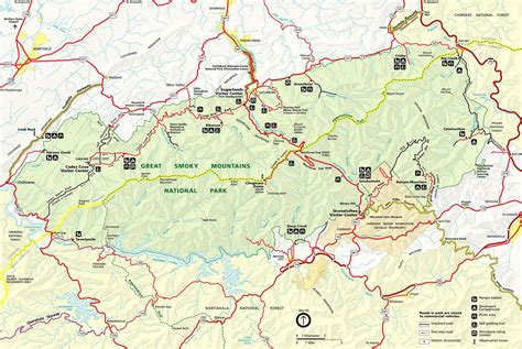 Great Smoky Mountains National Park | PARK MAP